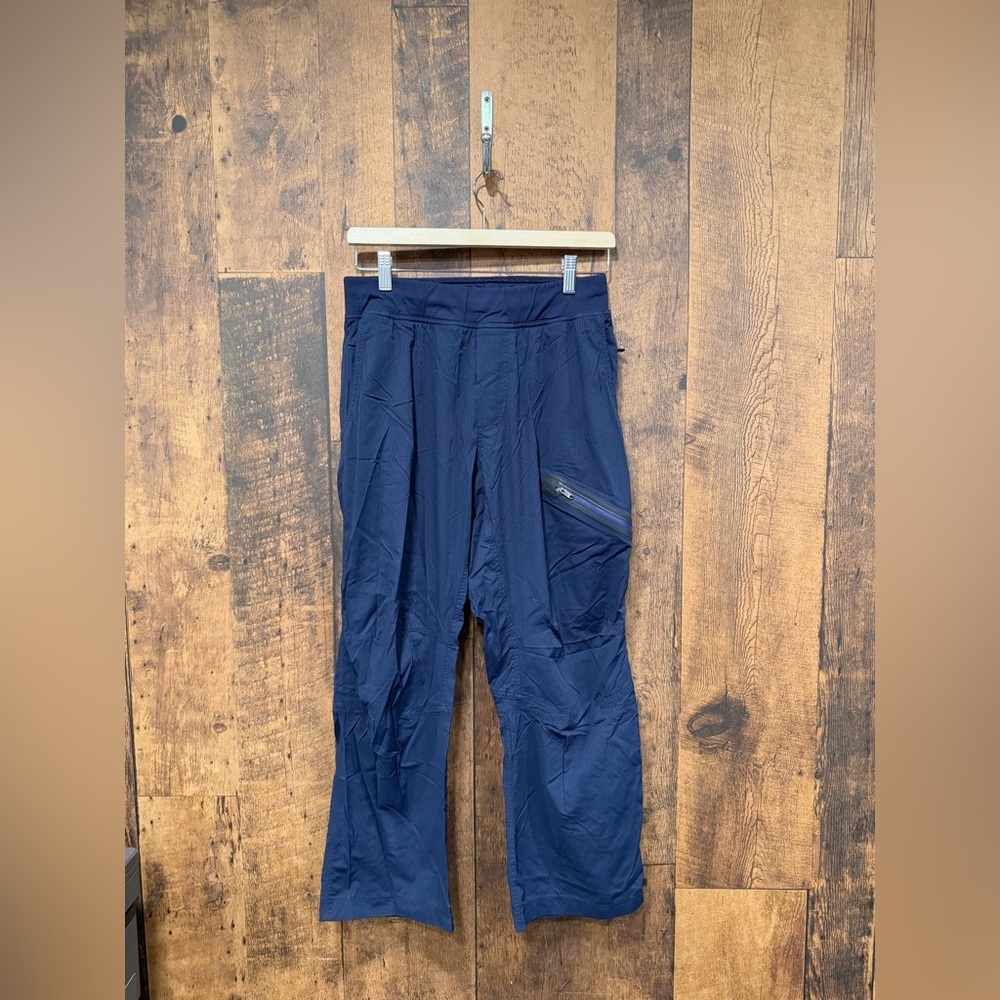 Lululemon men’s seawall track pants blue size small 27” EUC